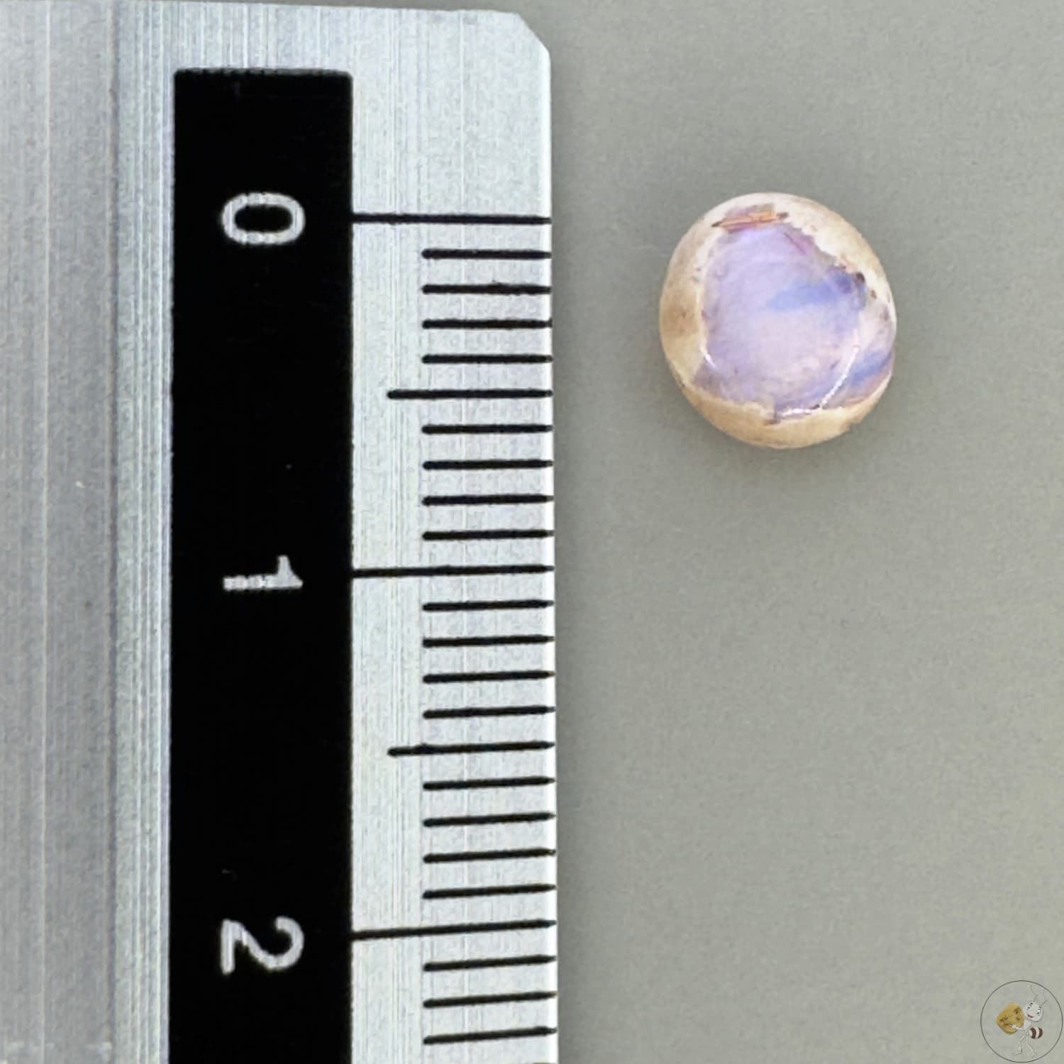 Cabochon d'opale naturelle du Mexique, poli à la main, aux reflets de feu et jeux de lumière intenses, idéal pour la bijouterie ou la collection-12