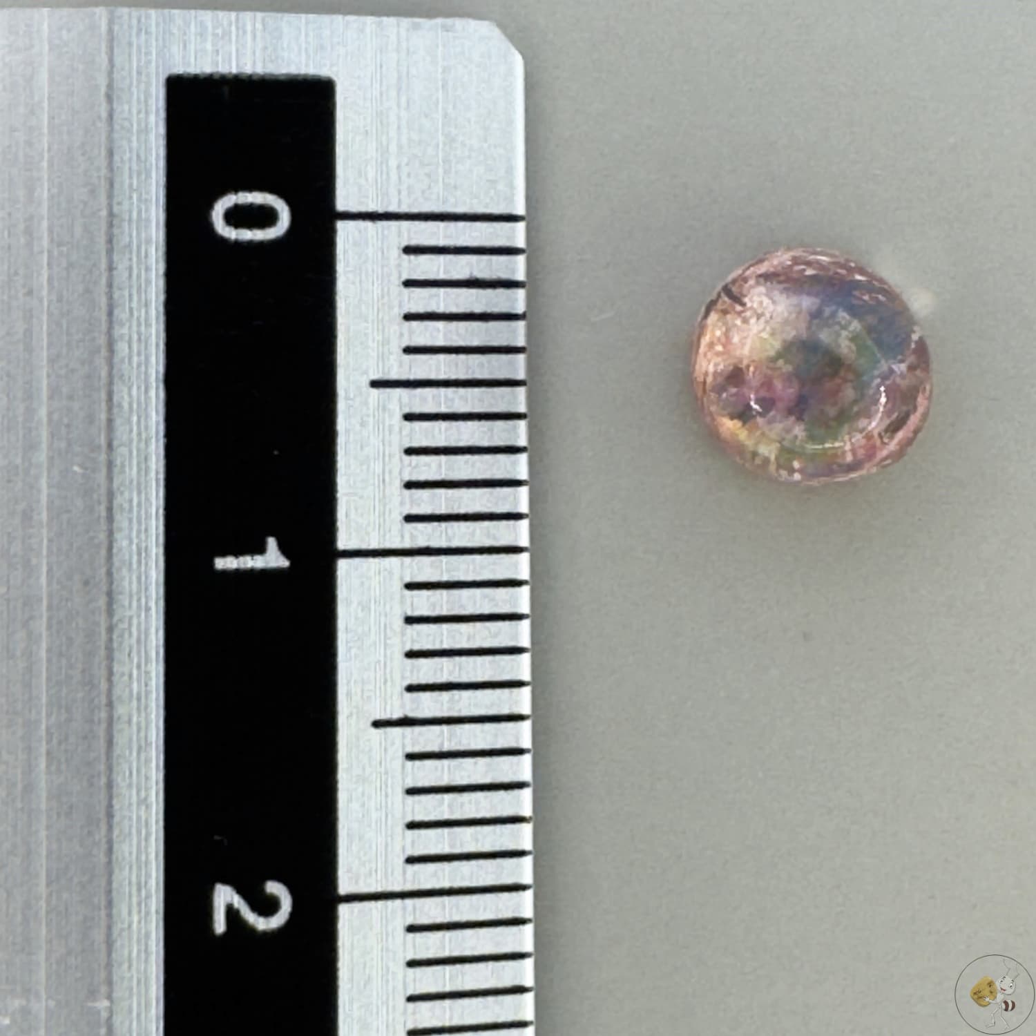 Cabochon d'opale naturelle du Mexique, poli à la main, aux reflets de feu et jeux de lumière intenses, idéal pour la bijouterie ou la collection-4