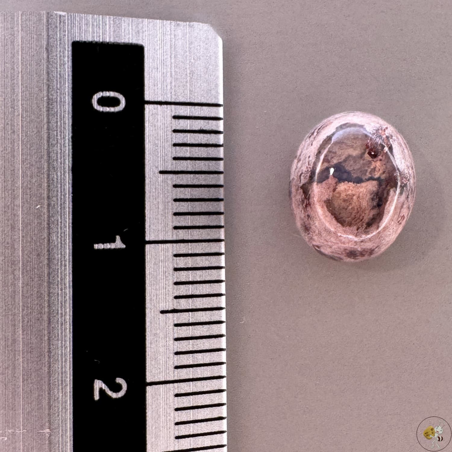 Cabochon d'opale naturelle du Mexique, poli à la main, aux reflets de feu et jeux de lumière intenses, idéal pour la bijouterie ou la collection-10