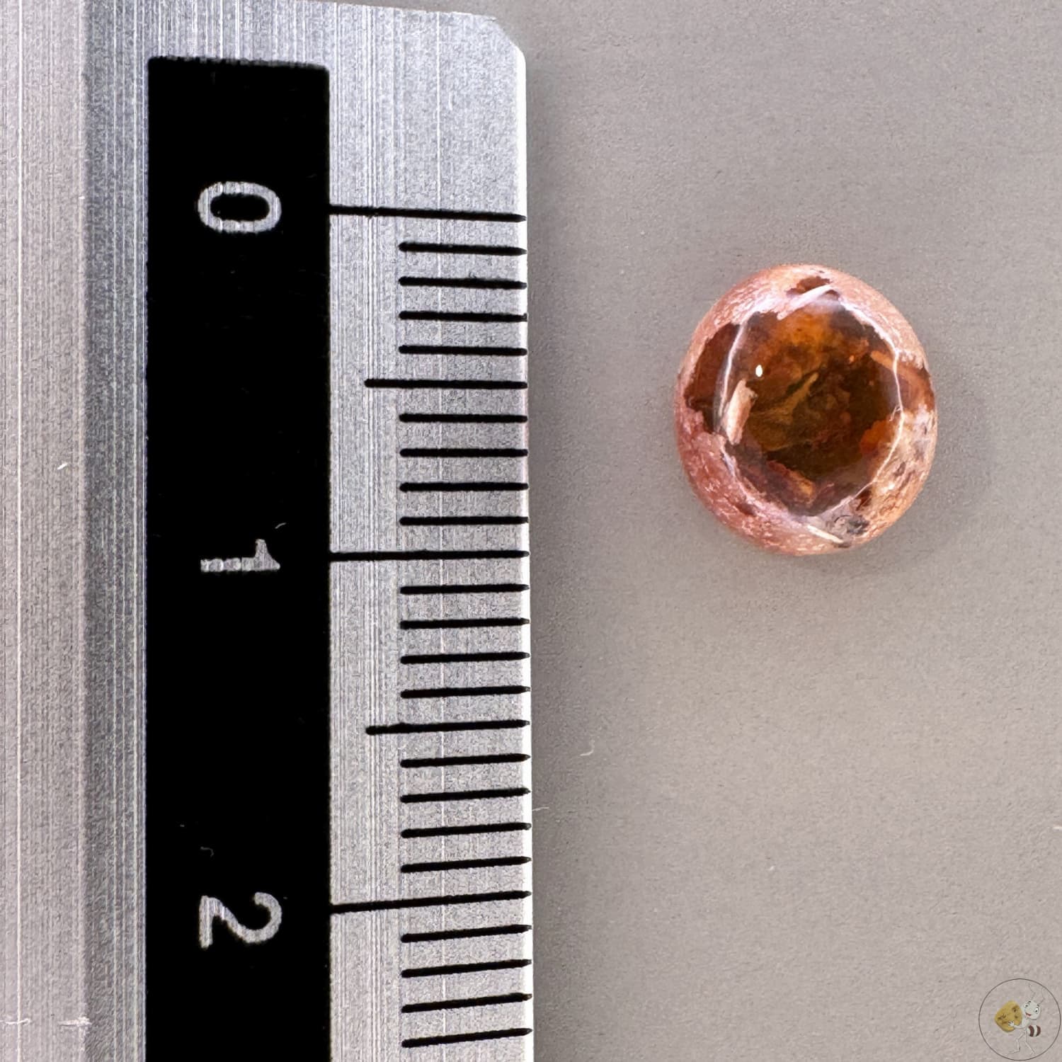 Cabochon d'opale naturelle du Mexique, poli à la main, aux reflets de feu et jeux de lumière intenses, idéal pour la bijouterie ou la collection-26