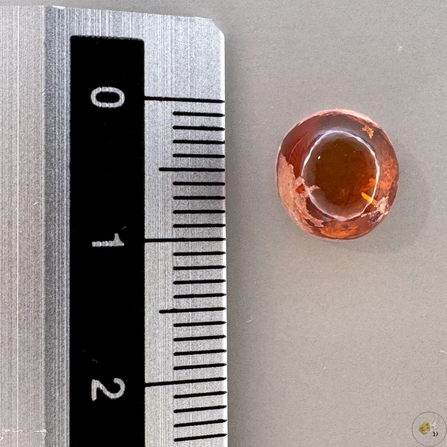 Cabochon d'opale naturelle du Mexique, poli à la main, aux reflets de feu et jeux de lumière intenses, idéal pour la bijouterie ou la collection-18