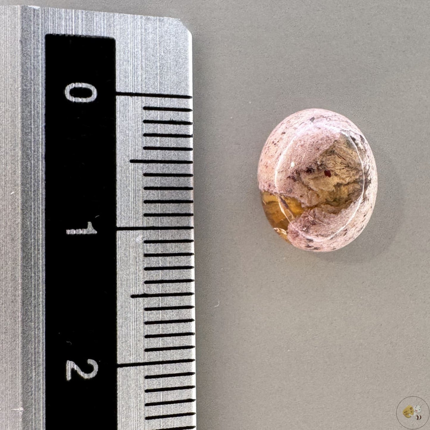 Cabochon d'opale naturelle du Mexique, poli à la main, aux reflets de feu et jeux de lumière intenses, idéal pour la bijouterie ou la collection-21
