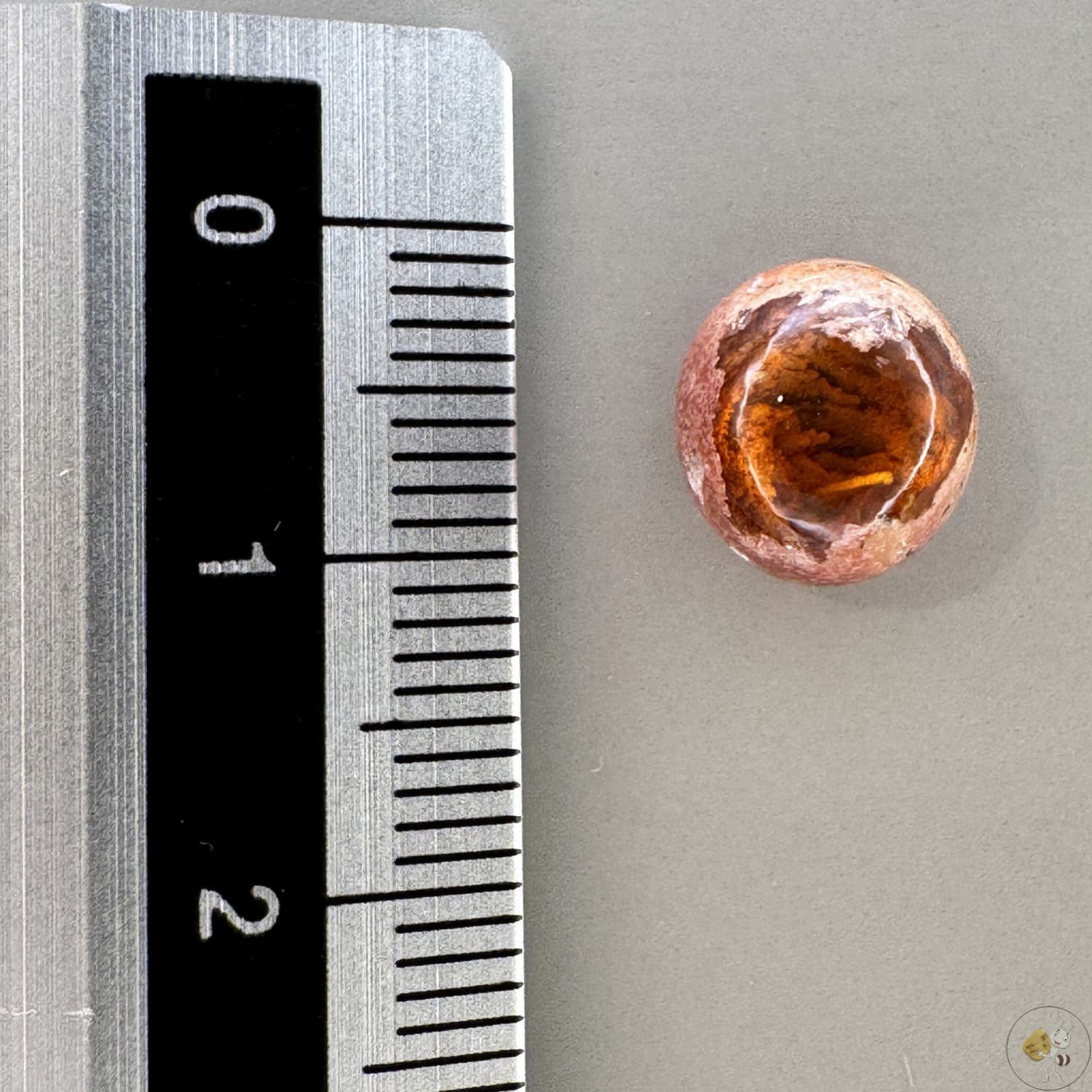 Cabochon d'opale naturelle du Mexique, poli à la main, aux reflets de feu et jeux de lumière intenses, idéal pour la bijouterie ou la collection-23