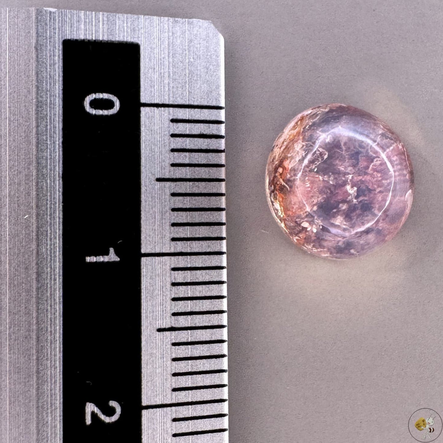 Cabochon d'opale naturelle du Mexique, poli à la main, aux reflets de feu et jeux de lumière intenses, idéal pour la bijouterie ou la collection-7
