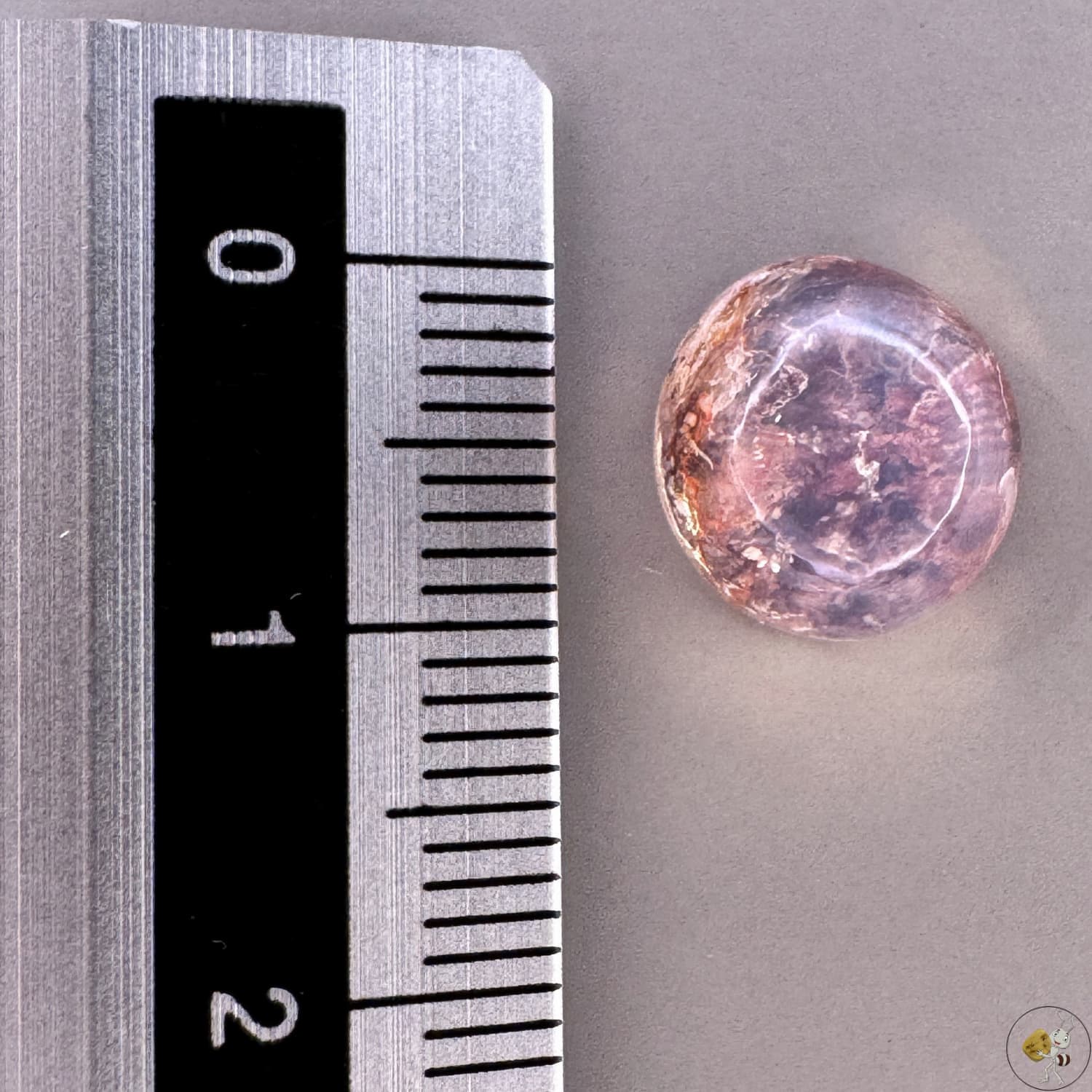 Cabochon d'opale naturelle du Mexique, poli à la main, aux reflets de feu et jeux de lumière intenses, idéal pour la bijouterie ou la collection-7