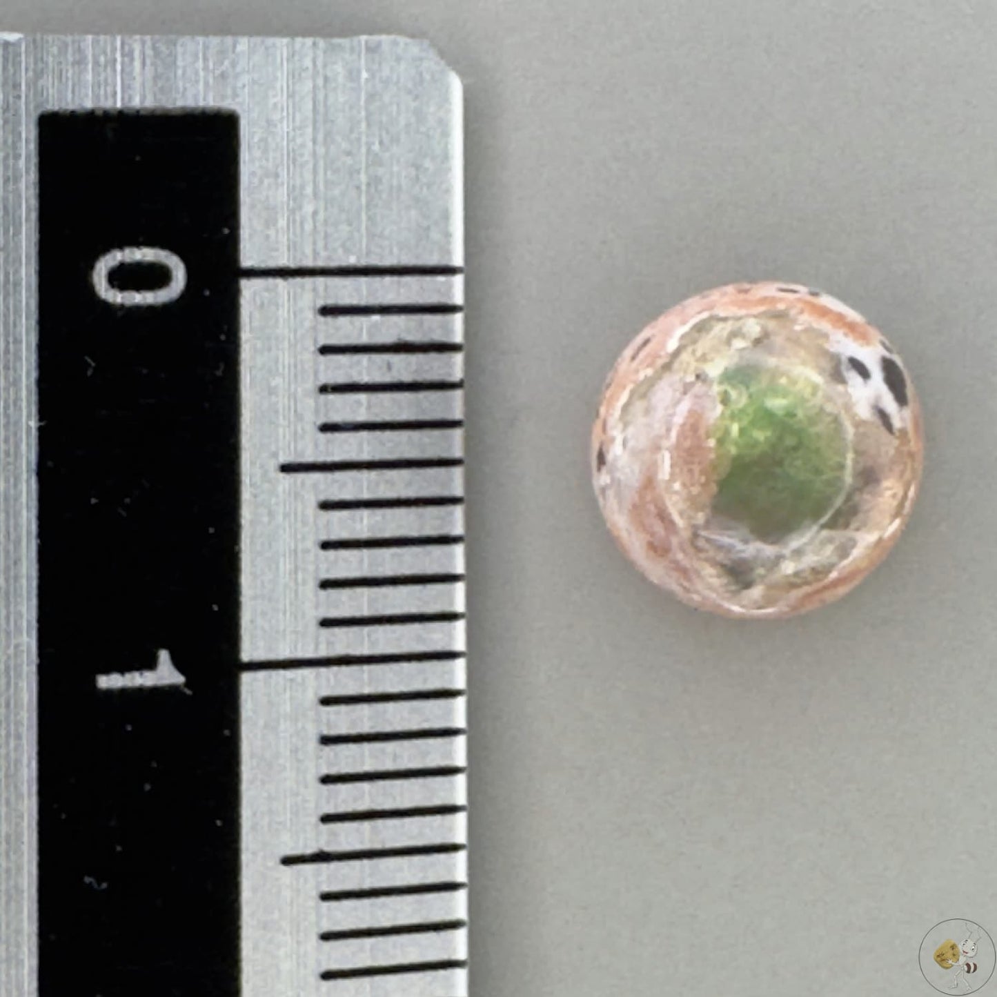Cabochon d'opale naturelle du Mexique, poli à la main, aux reflets de feu et jeux de lumière intenses, idéal pour la bijouterie ou la collection-10