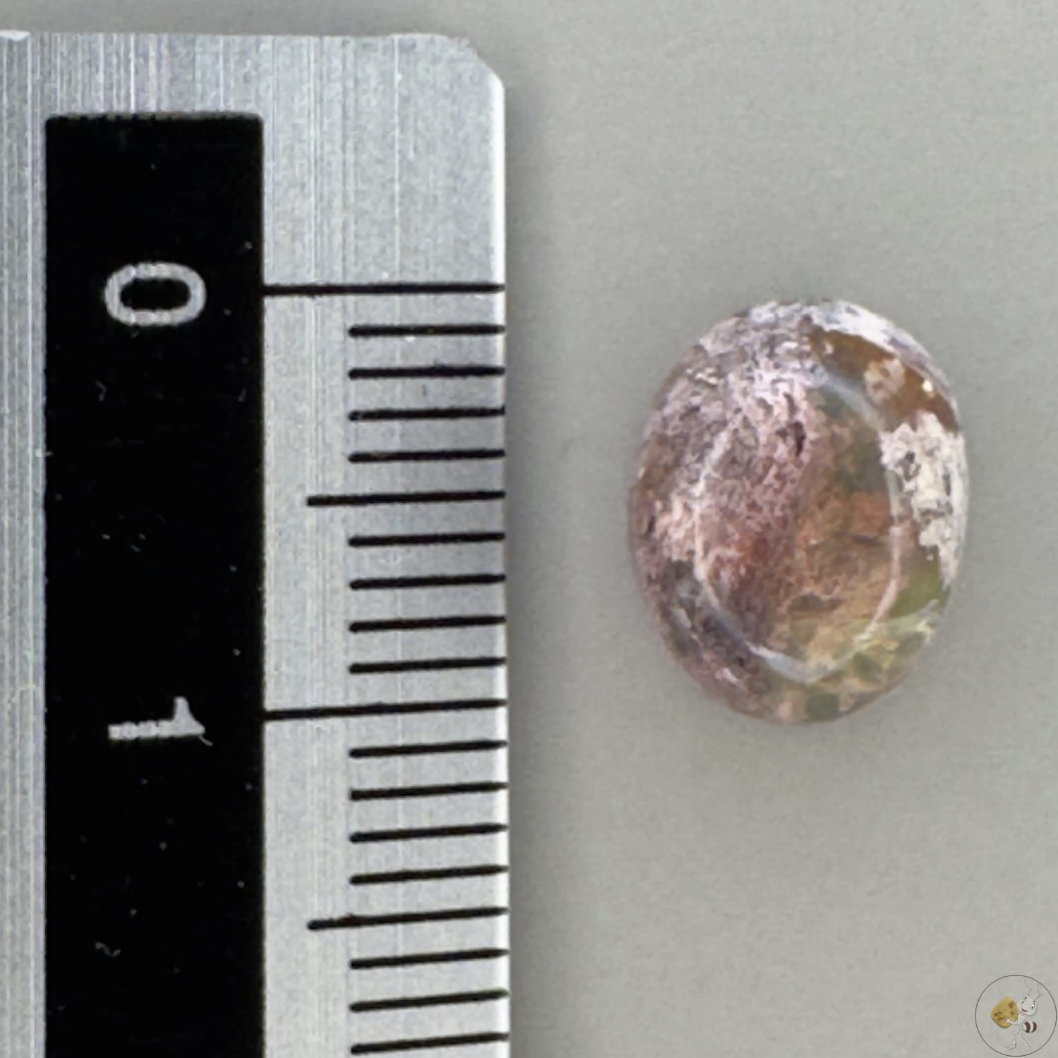 Cabochon d'opale naturelle du Mexique, poli à la main, aux reflets de feu et jeux de lumière intenses, idéal pour la bijouterie ou la collection-9