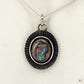 Pendentif artisanal en argent 925/950 avec opale aux reflets multicolores éclatants – Formiga Loca-01