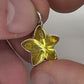 Pendentif étoile en ambre naturel monté sur argent 925/950-05
